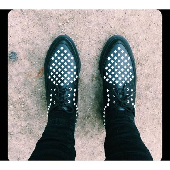 Dr. Martens Willis Studded Creeper In Black 6 - Picture 5 of 11
